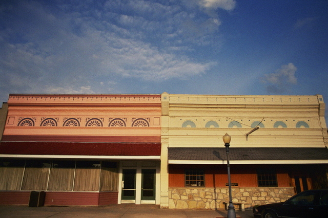 #9: Facades on Broadway, Cottonwood Falls, Kansas